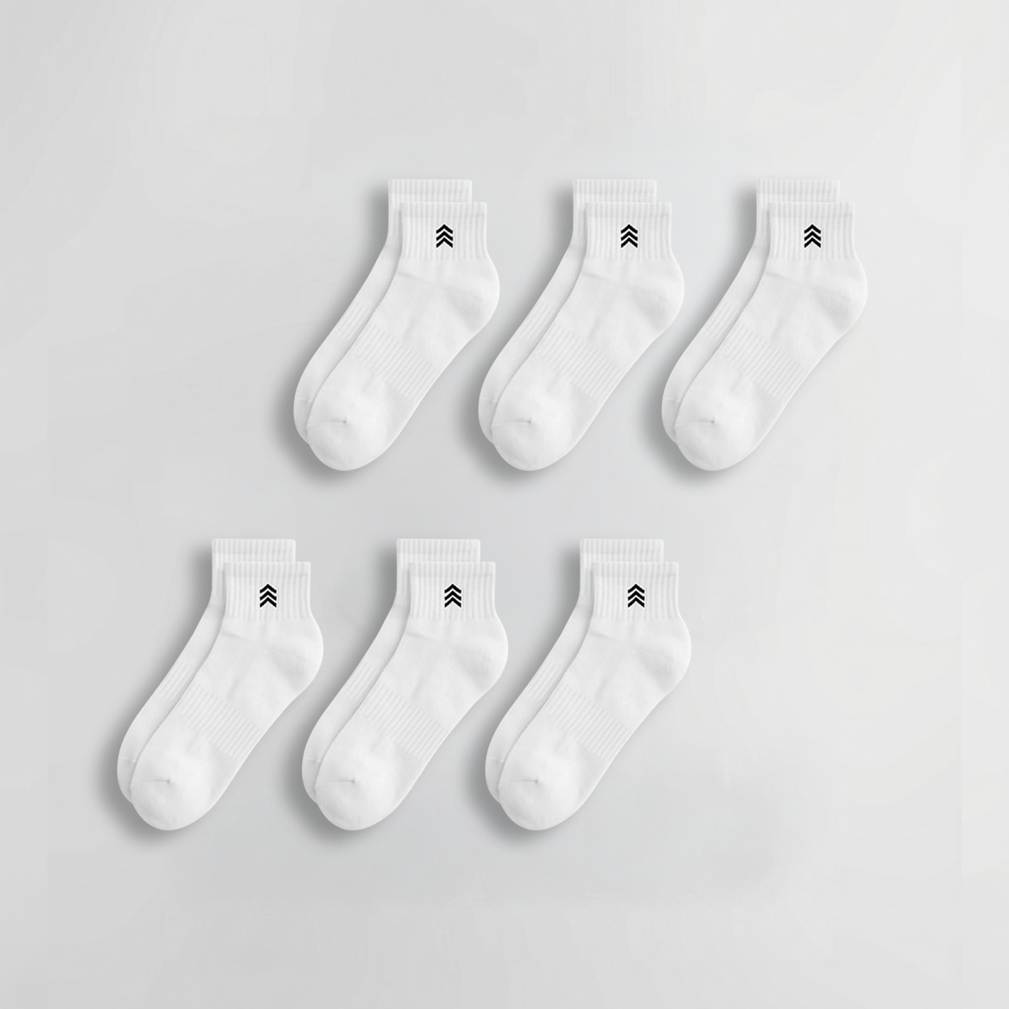 RAZO White Socks - 3 Pairs