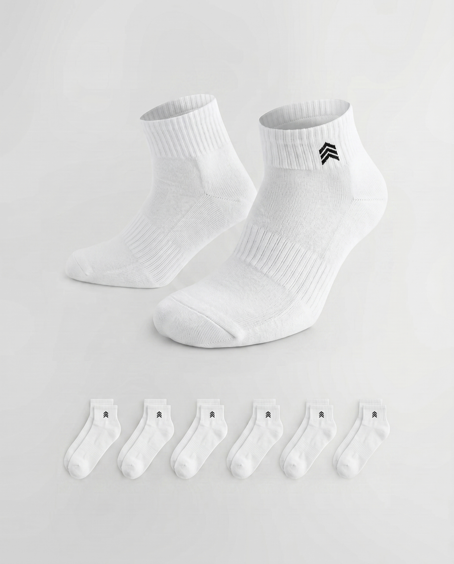 RAZO White Socks - 3 Pairs