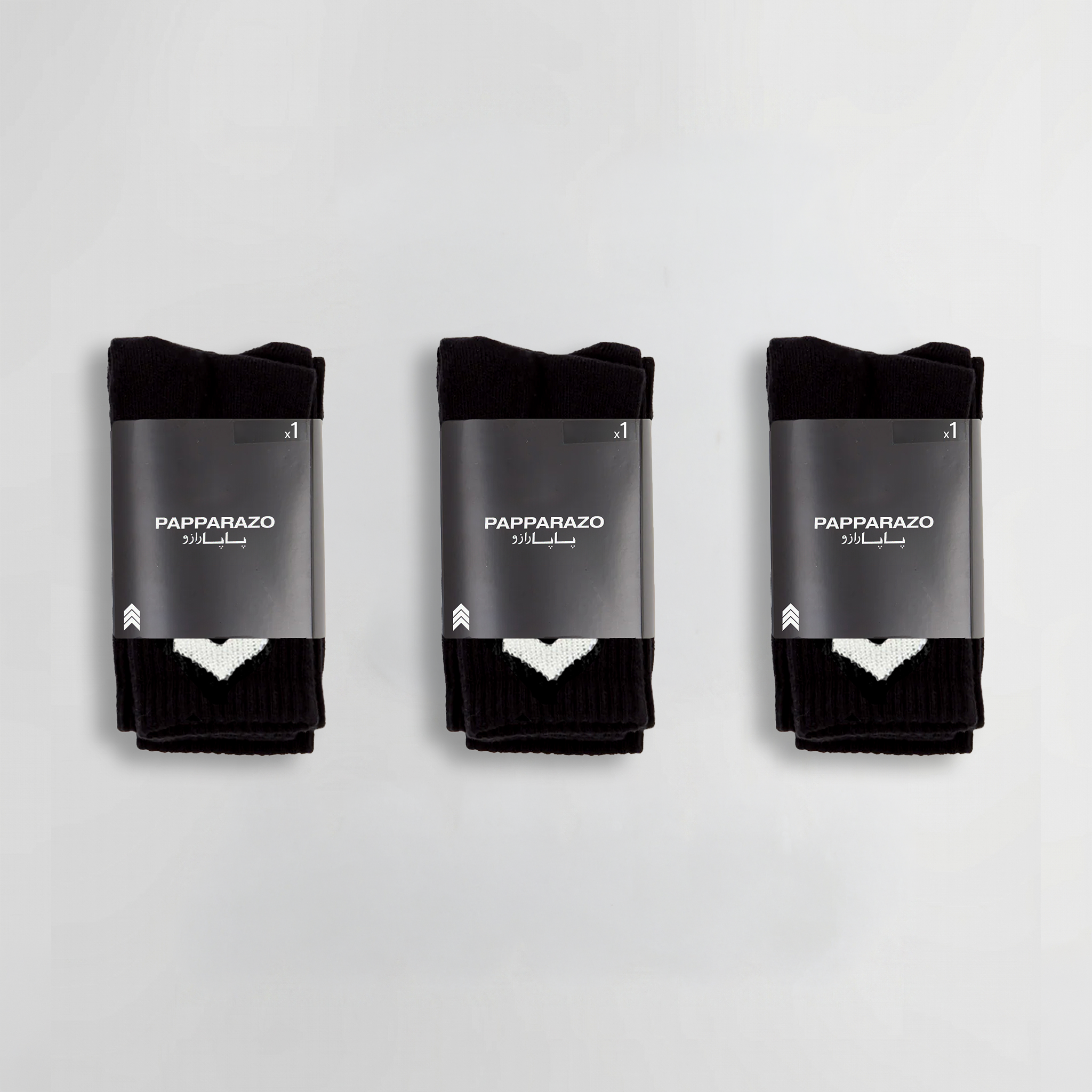 RAZO Black Socks - 3 Pairs