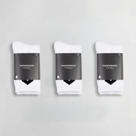 RAZO White Socks - 3 Pairs