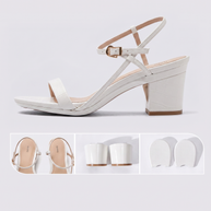 The Alter Heels — White