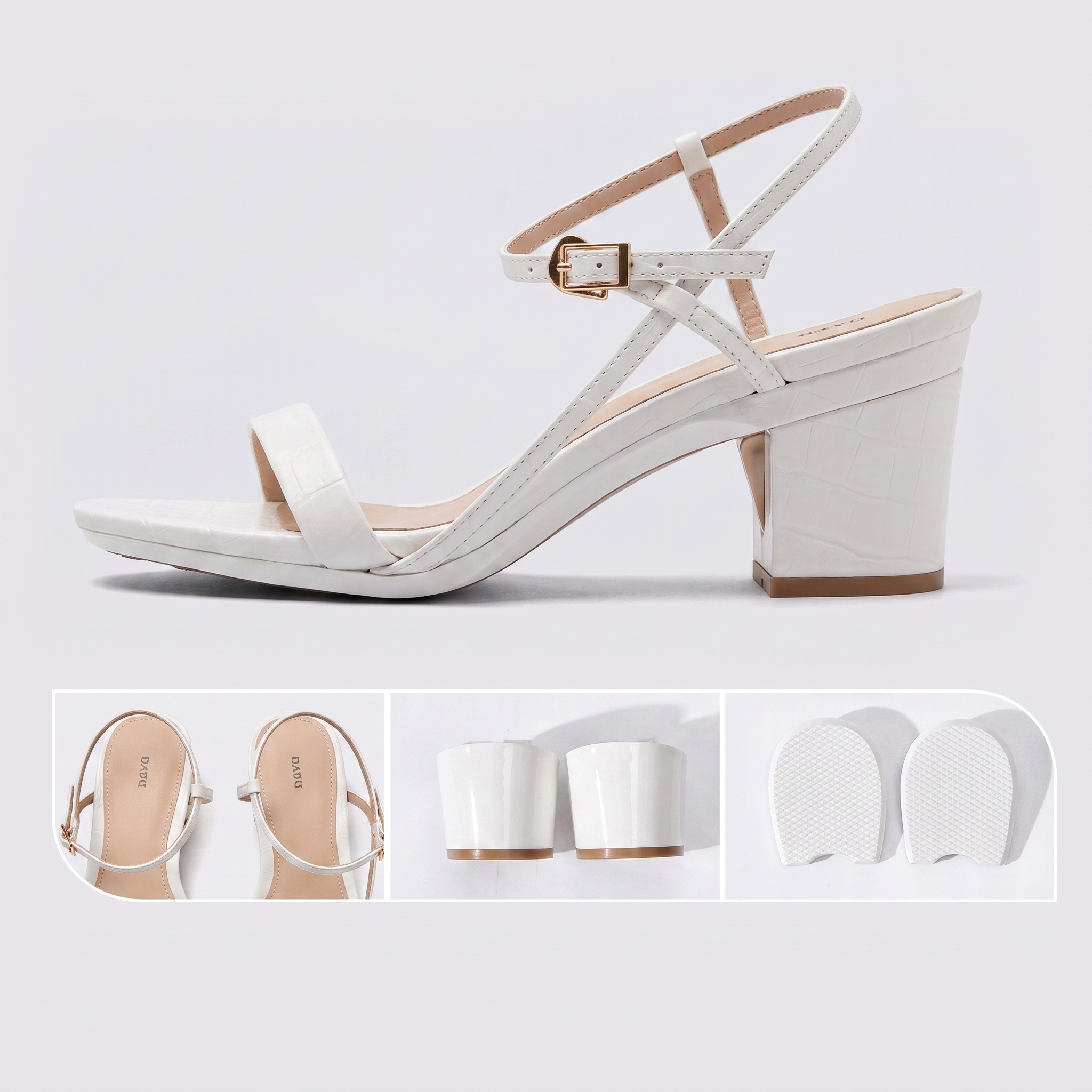 The Alter Heels — White