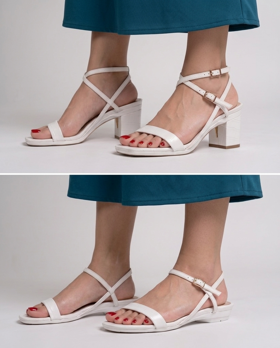 The Alter Heels — White