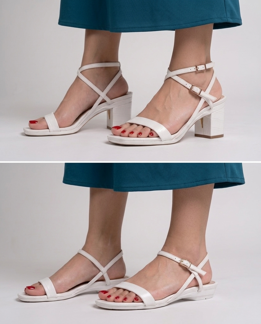 The Alter Heels — White