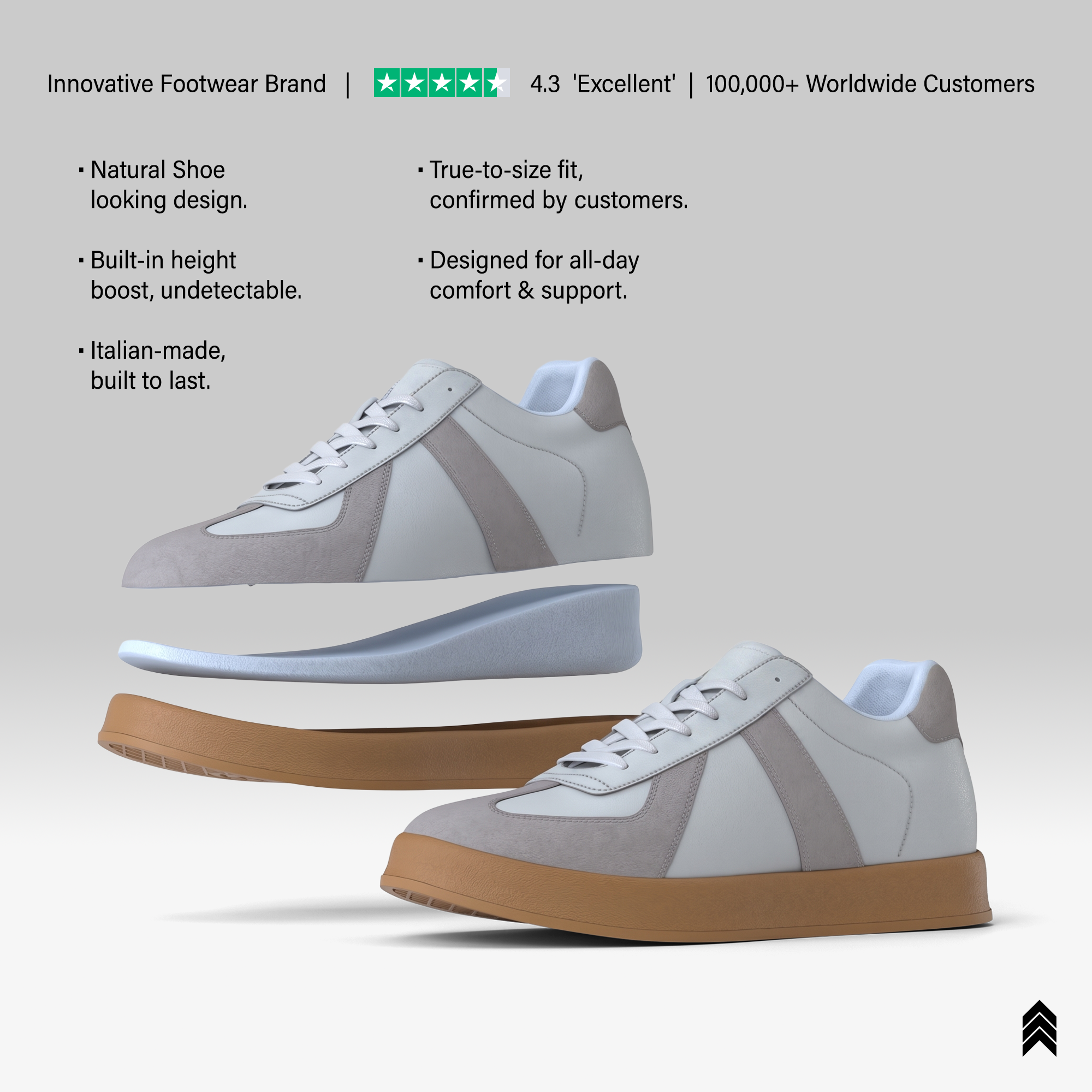 RXZ Trainers - 6cm